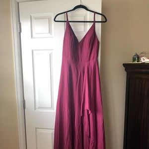 Raspberry dress